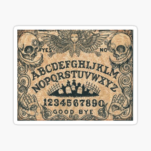 Angel of Death Witch Board Sticker