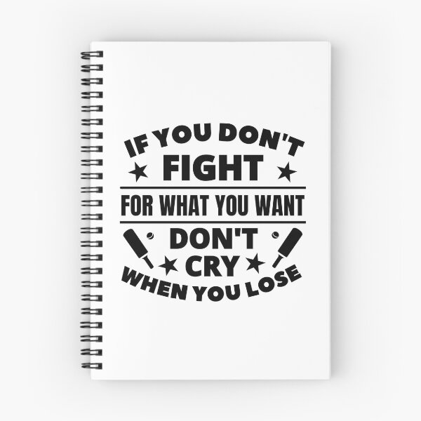 Item preview, Cricket: If you don't fight for what you want don't cry when you lose designed and sold by TheGreenGoat.