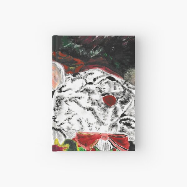 Christmas Baby Acrylic Painting Hardcover Journal