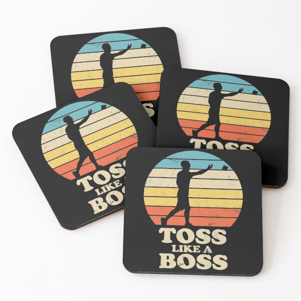 Item preview, Vintage Toss Like A Boss Retro Style Cornhole designed and sold by Nikolanek.