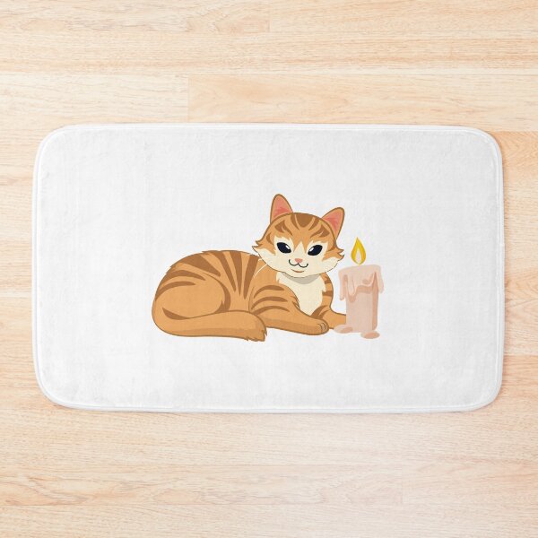 Item preview, Easily Distracted by Cats and Candles designed and sold by Nathalie Aynié.