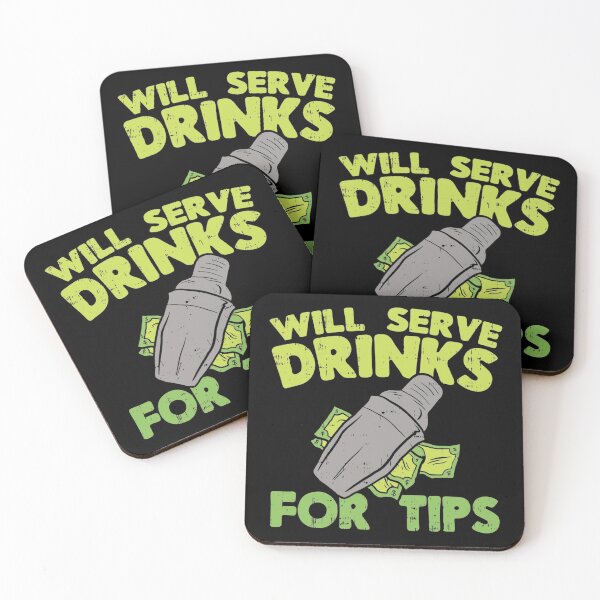 Item preview, Great Service Tip Your Bartender Funny bartender designed and sold by Nikolanek.