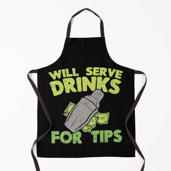 Item preview, Great Service Tip Your Bartender Funny bartender designed and sold by Nikolanek.