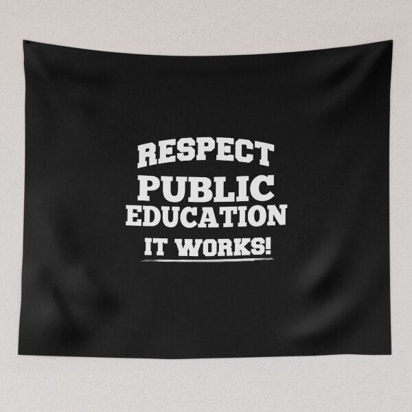 Item preview, Respect Public Education. It Works! designed and sold by Miss Kinder Classroom.
