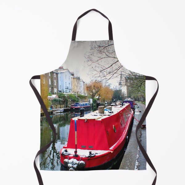 Item preview, Narrow Boats Regent's Canal Camden London designed and sold by AndyEvansPhotos.