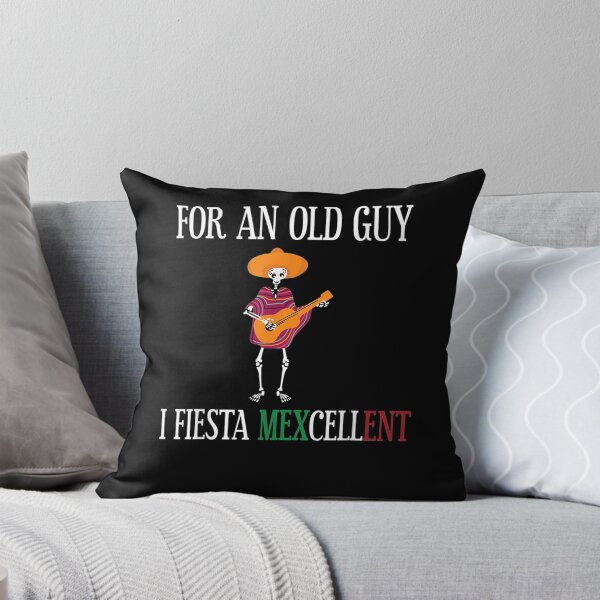 Item preview, Mens Mexican Guitar Skeleton I Fiesta Mexcellent Men Gift  designed and sold by dominique235.