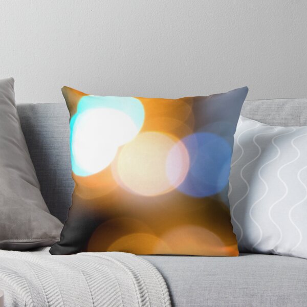 Item preview, Bokeh night lights of a street. Colorful round blur of city night lights designed and sold by Artsy Boulevard.