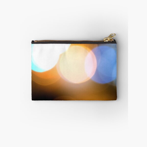 Item preview, Bokeh night lights of a street. Colorful round blur of city night lights designed and sold by Artsy Boulevard.