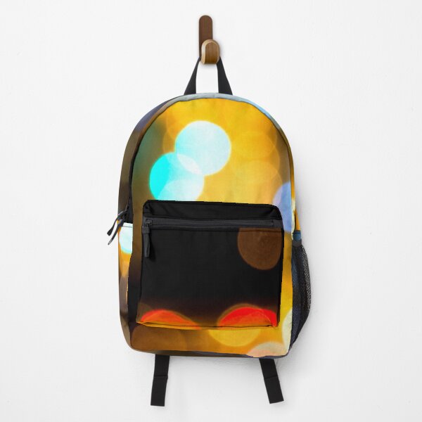 Item preview, Bokeh night lights of a street. Colorful blur of rounded pattern of city night lights during night designed and sold by Artsy Boulevard.