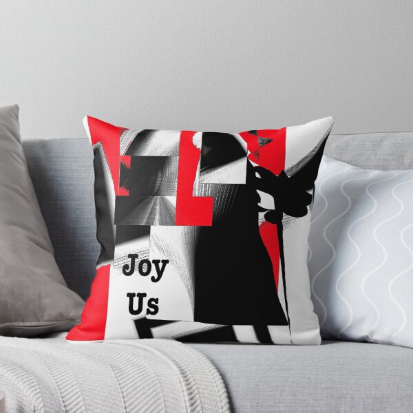 Item preview, Joy Us Graphic with Red designed and sold by Cherie Hanson.