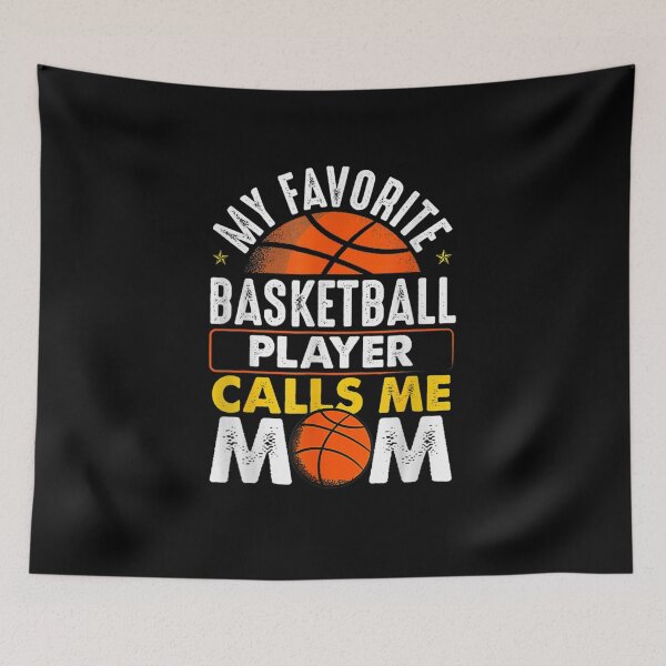 Item preview, My Favorite Basketball Player Calls Me Mom Mama Of Ballers Gift  designed and sold by dominique235.
