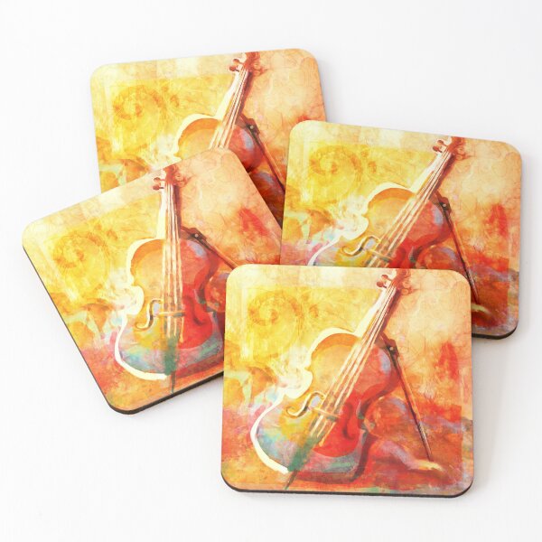 Item preview, Beautiful abstract cello designed and sold by MissMezzo.