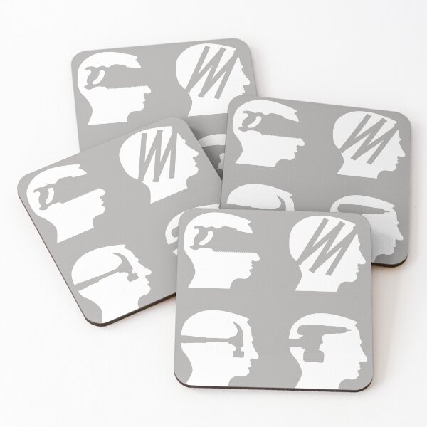 Item preview, Mind For DIY - Silhouette Heads With Cut Out Tool Shapes designed and sold by WearWolfDesigns.
