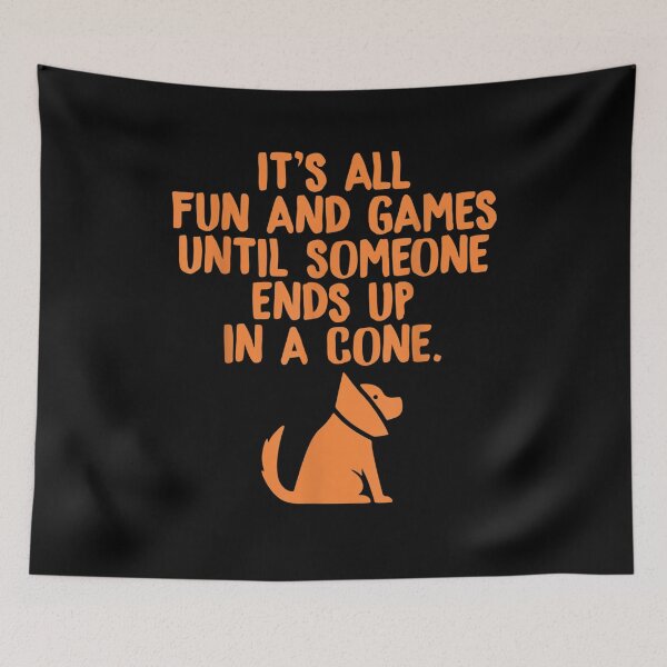 Item preview, It's All Fun And Games Until Someone Ends Up In Cone Gift  designed and sold by lindafrances.