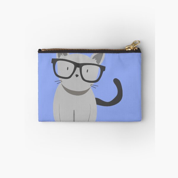 Item preview, Hipster Cat with glasses designed and sold by NotableLoot.