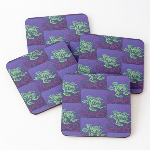 Item preview, Ocean Green Tribal Hawaiian Sea Turtle   designed and sold by WoodburyLake.