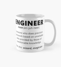 "Engineer" lustige Definition Tasse (Standard)