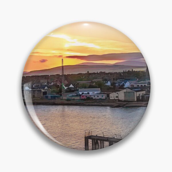 Item preview, Evening Approach To Invergordon digital art designed and sold by IanWL.