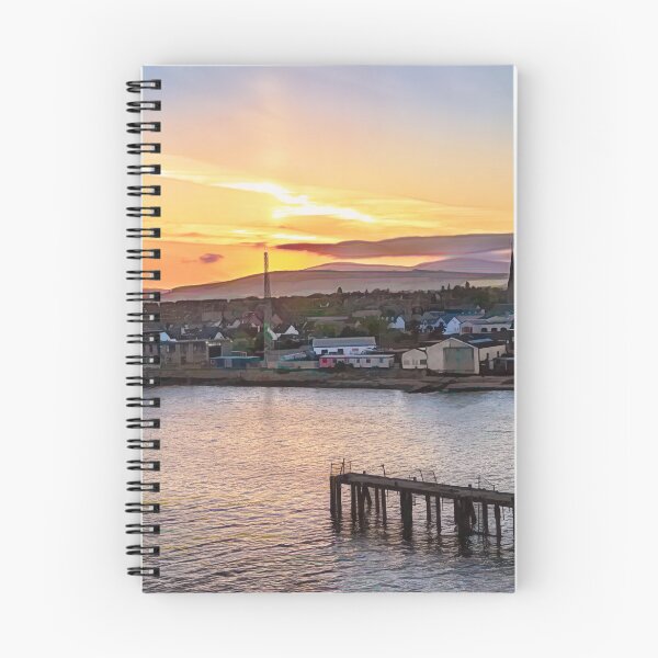 Item preview, Evening Approach To Invergordon digital art designed and sold by IanWL.