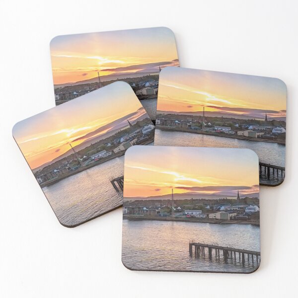 Item preview, Evening Approach To Invergordon digital art designed and sold by IanWL.