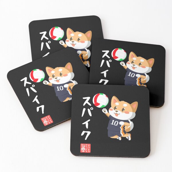 Item preview, Shiba Volleyball designed and sold by dokidokicomics.