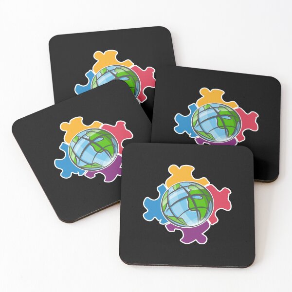 Item preview, Planet Colorful Puzzle Autism Awareness Novelty Gift designed and sold by TTFMerch.