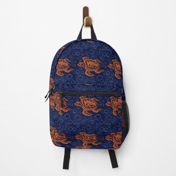 Item preview, Ocean Orange Tribal Sea Turtle designed and sold by WoodburyLake.