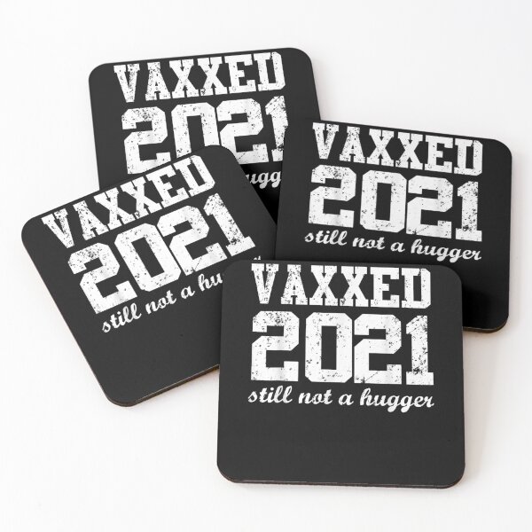 Item preview, Vaxxed 2021 Still Not A Hugger Funny Woman Men Kids Vintage Gift  designed and sold by lindafrances.