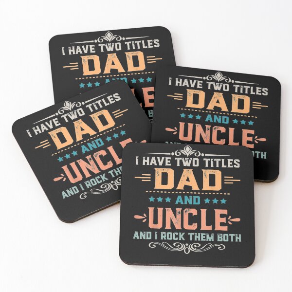 Item preview, I Have Two Titles Dad And Uncle Funny Fathers Day Gift  designed and sold by dominique235.