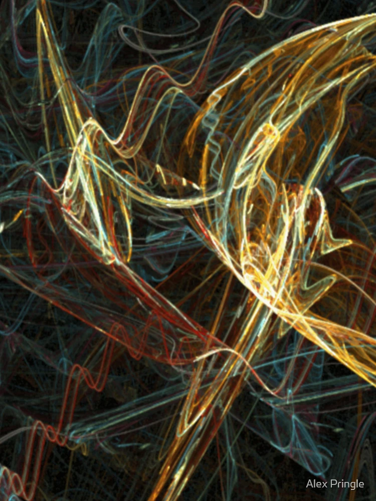 Thumbnail 4 of 4, iPhone Case, Fractal Soundscape designed and sold by Alex Pringle.
