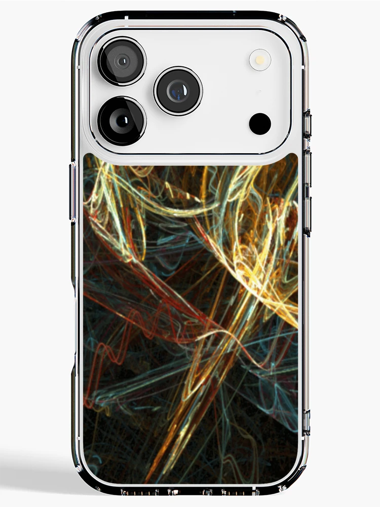 Thumbnail 1 of 5, iPhone Case, Fractal Soundscape designed and sold by Alex Pringle.