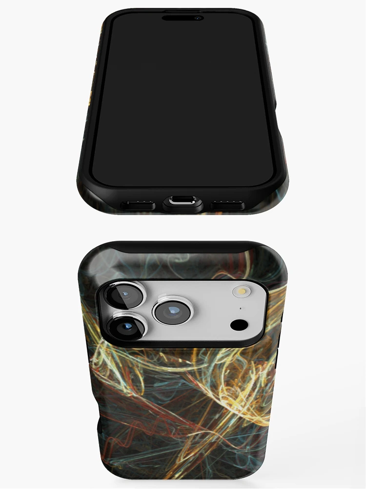 Thumbnail 3 of 4, iPhone Case, Fractal Soundscape designed and sold by Alex Pringle.