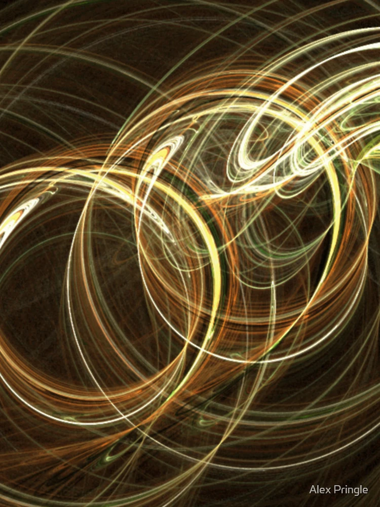Thumbnail 4 of 4, Samsung Galaxy Phone Case, Fractal Pulse Rings designed and sold by Alex Pringle.