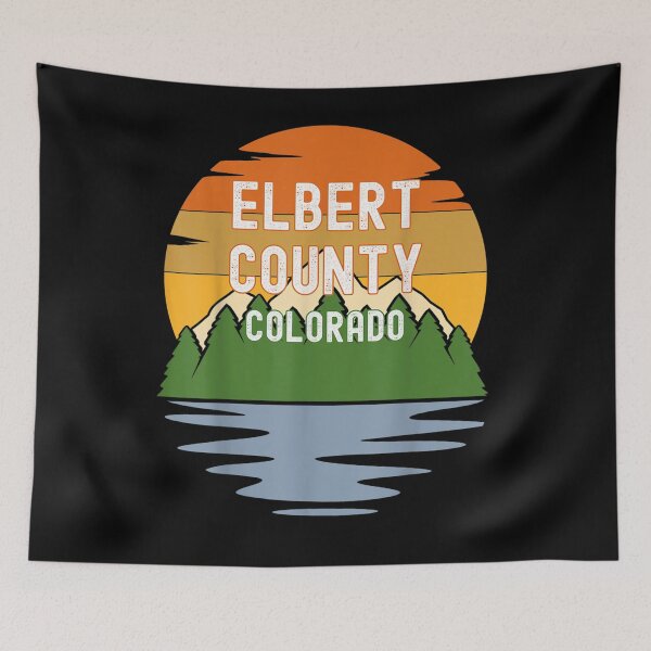 Item preview, From Elbert County Colorado Vintage Sunset Gift  designed and sold by lindafrances.