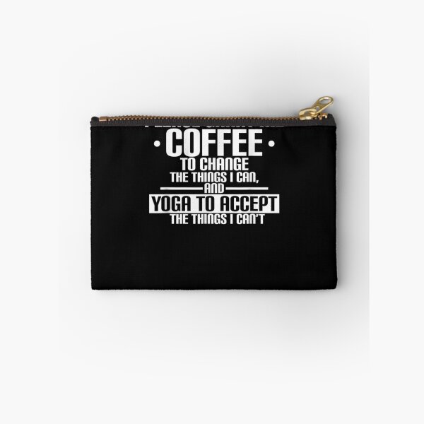 Item preview, Please Grant Coffee To Change The Things I Can And Yoga Gift  designed and sold by dominique235.