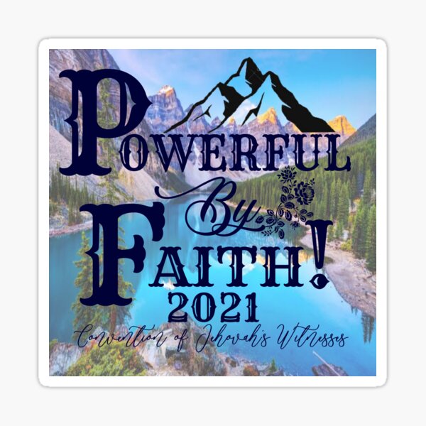 Item preview, Powerful by Faith! (Convention at Home 2021) designed and sold by CAISHEM DESIGNS.
