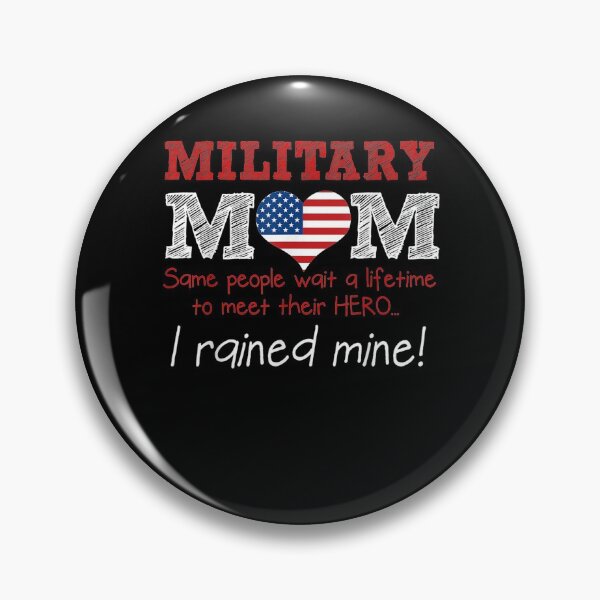 Item preview, Military Mom I Raised My Hero America American Armed Gift  designed and sold by lindafrances.