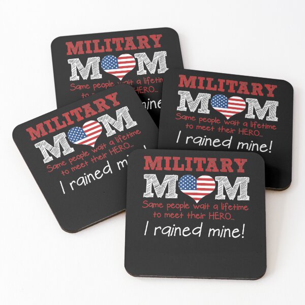 Item preview, Military Mom I Raised My Hero America American Armed Gift  designed and sold by lindafrances.