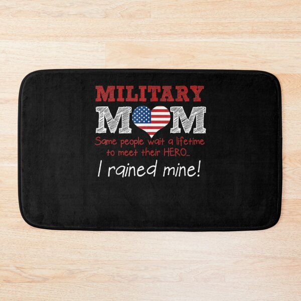 Item preview, Military Mom I Raised My Hero America American Armed Gift  designed and sold by lindafrances.