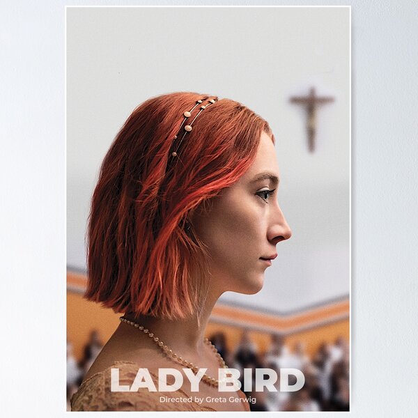 Item preview, Lady Bird alternative minimalist movie poster designed and sold by WowCoolPoster.