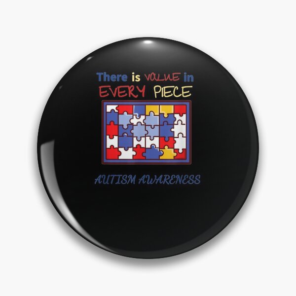 Item preview, Autism Awareness Light It Blue Value Every Piece Gift  designed and sold by dominique235.