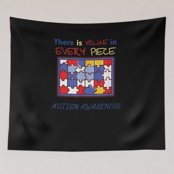 Item preview, Autism Awareness Light It Blue Value Every Piece Gift  designed and sold by dominique235.