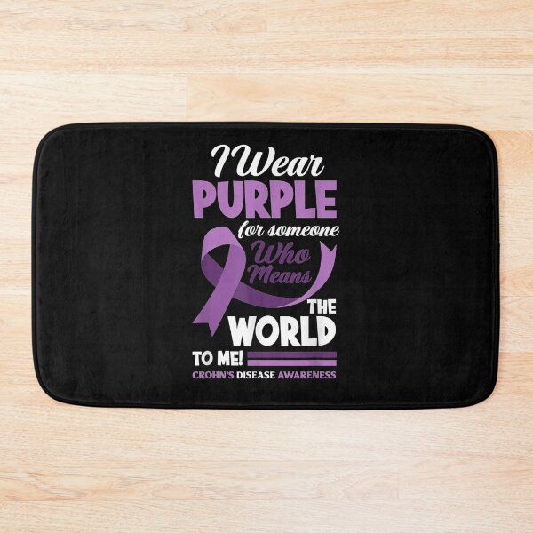 Item preview, I Wear Purple For Someone I Love Crohn's Disease Awareness Gift  designed and sold by lindafrances.