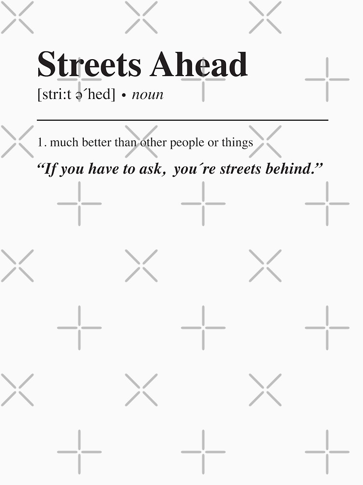 "community streets ahead" Essential T-Shirt for Sale by jennlang