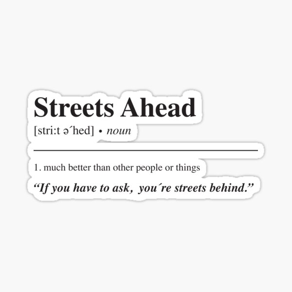 Item preview, community streets ahead designed and sold by jennlang.