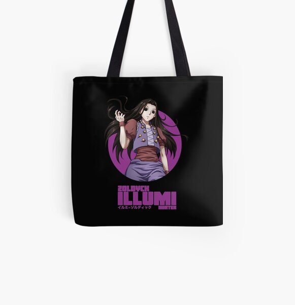 Illumi Zoldyck - T-shirt Hunter x Hunter Tote bag doublé