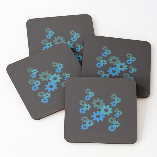 Item preview, Cog scripted blue grid designed and sold by black wedus.