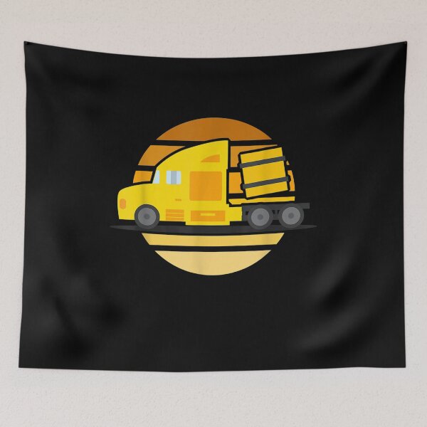 Item preview, Retro Vintage Trucker Creative Truck Design Gift  designed and sold by lindafrances.