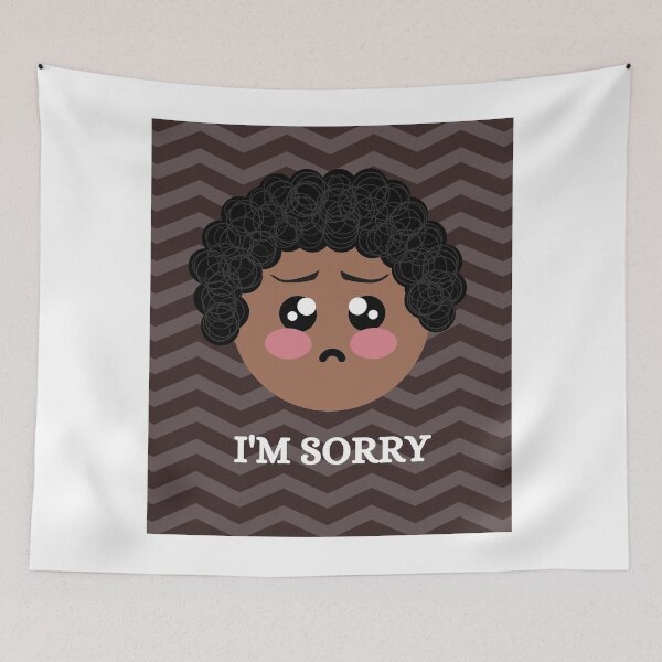Item preview, I'm sorry || Apology || sad face || so sorry designed and sold by g v.