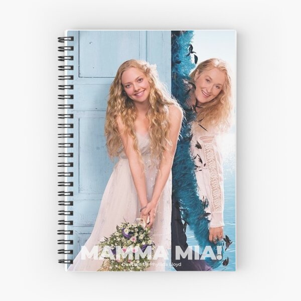 Item preview, Mamma Mia alternative minimalist movie poster designed and sold by WowCoolPoster.